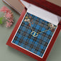 To My Beautiful Soulmate Necklace In Your Eyes I Have Found My Home Clan Ramsay Ancient Tartan Forever Love Necklace Tartan Gift for Girlfriend Everlasting Love Necklace