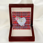 Gift To My Beautiful Girlfriend Valentine Necklace For Soulmate Anniversary Clan Preston Tartan Everlasting Love Necklace,valentine necklace, necklace girlfriend, necklace for wife, cute necklaces for girlfriend, jewelry for girlfriend, to my soulmate necklace, to my future wife necklace,