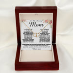 To my Amazing Mom Gift From Son Mother's Day Necklace, Mother's Day Everlasting Love Necklace