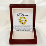 Mom Necklace, To My Mother Necklace Gift For Mom, Mother's Day Necklace From Daughter Son
