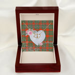 Gift To My Beautiful Girlfriend Valentine Necklace For Soulmate Anniversary Clan MacGregor Ancient Tartan Everlasting Love Necklace,valentine necklace, necklace girlfriend, necklace for wife, cute necklaces for girlfriend, jewelry for girlfriend, to my soulmate necklace, to my future wife necklace,