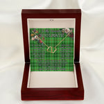 To My Beautiful Soulmate Necklace In Your Eyes I Have Found My Home Clan Galloway District Tartan Forever Love Necklace Tartan Gift for Girlfriend Everlasting Love Necklace