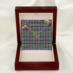 To My Beautiful Soulmate Necklace In Your Eyes I Have Found My Home Clan Macdonald Of Ranald Tartan Forever Love Necklace Tartan Gift for Girlfriend Everlasting Love Necklace