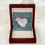 Gift To My Beautiful Girlfriend Valentine Necklace For Soulmate Anniversary Clan Carmichael Ancient Tartan Everlasting Love Necklace,valentine necklace, necklace girlfriend, necklace for wife, cute necklaces for girlfriend, jewelry for girlfriend, to my soulmate necklace, to my future wife necklace,