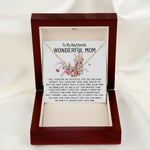 Mom Necklace, Mother-In-Law Necklace, To My Boyfriend's Mom Gift Necklace, Mother's Day Everlasting Love Necklace