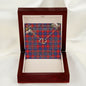 To My Beautiful Soulmate Necklace In Your Eyes I Have Found My Home Clan Graham of Menteith Red Tartan Forever Love Necklace Tartan Gift for Girlfriend Everlasting Love Necklace