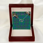 To My Beautiful Soulmate Necklace In Your Eyes I Have Found My Home Clan Irvine Ancient Tartan Everlasting Love Necklace