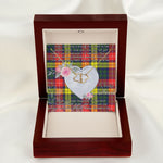 Gift To My Beautiful Girlfriend Valentine Necklace For Soulmate Anniversary Clan Masterton Bcn Tartan Everlasting Love Necklace,valentine necklace, necklace girlfriend, necklace for wife, cute necklaces for girlfriend, jewelry for girlfriend, to my soulmate necklace, to my future wife necklace,