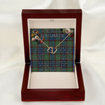 To My Beautiful Soulmate Necklace In Your Eyes I Have Found My Home Clan Nicolson Hunting Ancient Tartan Everlasting Love Necklace