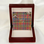 To My Beautiful Soulmate Necklace In Your Eyes I Have Found My Home Clan Drummond Of Strathallan Tartan Forever Love Necklace Tartan Gift for Girlfriend Everlasting Love Necklace