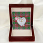 Gift To My Beautiful Girlfriend Valentine Necklace For Soulmate Anniversary Clan McCulloch Tartan Everlasting Love Necklace,valentine necklace, necklace girlfriend, necklace for wife, cute necklaces for girlfriend, jewelry for girlfriend, to my soulmate necklace, to my future wife necklace,
