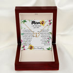 To My Mom Neckalce - Thank You For Sacrifices You Make Every Day Mother's Day Gift, Mother's Day Everlasting Love Necklace