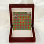 To My Beautiful Soulmate Necklace In Your Eyes I Have Found My Home Clan MacGregor Tartan Forever Love Necklace Tartan Gift for Girlfriend Everlasting Love Necklace
