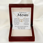 Mom Necklace - To Mom Necklace, Gift for Mom from Son,  Mother's Day Everlasting Love Necklace