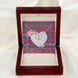 Gift To My Beautiful Girlfriend Valentine Necklace For Soulmate Anniversary Clan McKerrell Red Tartan Everlasting Love Necklace,valentine necklace, necklace girlfriend, necklace for wife, cute necklaces for girlfriend, jewelry for girlfriend, to my soulmate necklace, to my future wife necklace,