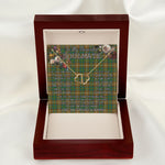 To My Beautiful Soulmate Necklace In Your Eyes I Have Found My Home Clan Chisholm Hunting Tartan Everlasting Love Necklace