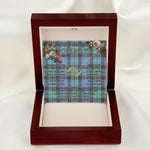 To My Beautiful Soulmate Necklace In Your Eyes I Have Found My Home Clan Mitchell Ancient Tartan Forever Love Necklace Tartan Gift for Girlfriend Everlasting Love Necklace