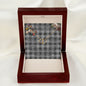 To My Beautiful Soulmate Necklace In Your Eyes I Have Found My Home Clan Douglas Grey Tartan Forever Love Necklace Tartan Gift for Girlfriend Everlasting Love Necklace
