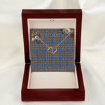 To My Beautiful Soulmate Necklace In Your Eyes I Have Found My Home Clan MacBeth Ancient Tartan Forever Love Necklace Tartan Gift for Girlfriend Everlasting Love Necklace