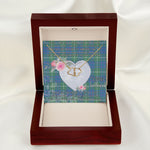 Gift To My Beautiful Girlfriend Valentine Necklace For Soulmate Anniversary Clan MacIntyre Hunting Ancient Tartan Everlasting Love Necklace,valentine necklace, necklace girlfriend, necklace for wife, cute necklaces for girlfriend, jewelry for girlfriend, to my soulmate necklace, to my future wife necklace,