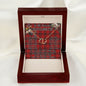To My Beautiful Soulmate Necklace In Your Eyes I Have Found My Home Clan Hogg Tartan Everlasting Love Necklace