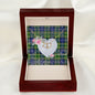 Gift To My Beautiful Girlfriend Valentine Necklace For Soulmate Anniversary Clan MacKellar Tartan Everlasting Love Necklace,valentine necklace, necklace girlfriend, necklace for wife, cute necklaces for girlfriend, jewelry for girlfriend, to my soulmate necklace, to my future wife necklace,