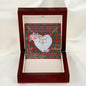 Gift To My Beautiful Girlfriend Valentine Necklace For Soulmate Anniversary Clan MacDuff Tartan Everlasting Love Necklace,valentine necklace, necklace girlfriend, necklace for wife, cute necklaces for girlfriend, jewelry for girlfriend, to my soulmate necklace, to my future wife necklace,