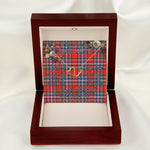 To My Beautiful Soulmate Necklace In Your Eyes I Have Found My Home Clan MacFarlane Modern Tartan Forever Love Necklace Tartan Gift for Girlfriend Everlasting Love Necklace