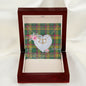 Gift To My Beautiful Girlfriend Valentine Necklace For Soulmate Anniversary Clan MacMillan Ancient Tartan Everlasting Love Necklace,valentine necklace, necklace girlfriend, necklace for wife, cute necklaces for girlfriend, jewelry for girlfriend, to my soulmate necklace, to my future wife necklace,