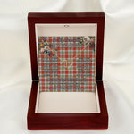 To My Beautiful Soulmate Necklace In Your Eyes I Have Found My Home Clan MacAlister Dress Tartan Forever Love Necklace Tartan Gift for Girlfriend Everlasting Love Necklace