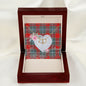 Gift To My Beautiful Girlfriend Valentine Necklace For Soulmate Anniversary Clan MacLeay Tartan Everlasting Love Necklace,valentine necklace, necklace girlfriend, necklace for wife, cute necklaces for girlfriend, jewelry for girlfriend, to my soulmate necklace, to my future wife necklace,