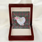 Gift To My Beautiful Girlfriend Valentine Necklace For Soulmate Anniversary Clan MacKintosh Tartan Everlasting Love Necklace,valentine necklace, necklace girlfriend, necklace for wife, cute necklaces for girlfriend, jewelry for girlfriend, to my soulmate necklace, to my future wife necklace,