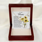 Mom Necklace Gift - To My Mom - You Mean The World For All You Do Mother's Day Necklace, Mother's Day Everlasting Love Necklace