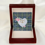 Gift To My Beautiful Girlfriend Valentine Necklace For Soulmate Anniversary Clan MacKinlay Ancient Tartan Everlasting Love Necklace,valentine necklace, necklace girlfriend, necklace for wife, cute necklaces for girlfriend, jewelry for girlfriend, to my soulmate necklace, to my future wife necklace,