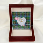 Gift To My Beautiful Girlfriend Valentine Necklace For Soulmate Anniversary Clan Newlands Tartan Everlasting Love Necklace,valentine necklace, necklace girlfriend, necklace for wife, cute necklaces for girlfriend, jewelry for girlfriend, to my soulmate necklace, to my future wife necklace,