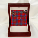 To My Beautiful Soulmate Necklace In Your Eyes I Have Found My Home Clan Inverness Tartan Everlasting Love Necklace