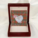 Gift To My Beautiful Girlfriend Valentine Necklace For Soulmate Anniversary Clan Scott Ancient Tartan Everlasting Love Necklace,valentine necklace, necklace girlfriend, necklace for wife, cute necklaces for girlfriend, jewelry for girlfriend, to my soulmate necklace, to my future wife necklace,