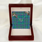 To My Beautiful Soulmate Necklace In Your Eyes I Have Found My Home Clan Flower Of Scotland Tartan Everlasting Love Necklace