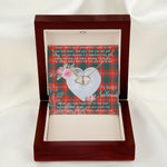 Gift To My Beautiful Girlfriend Valentine Necklace For Soulmate Anniversary Clan Chisholm Ancient Tartan Everlasting Love Necklace,valentine necklace, necklace girlfriend, necklace for wife, cute necklaces for girlfriend, jewelry for girlfriend, to my soulmate necklace, to my future wife necklace,