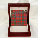 To My Beautiful Soulmate Necklace In Your Eyes I Have Found My Home Clan Paterson Red Tartan Everlasting Love Necklace