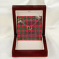 To My Beautiful Soulmate Necklace In Your Eyes I Have Found My Home Clan Rattray Tartan Forever Love Necklace Tartan Gift for Girlfriend Everlasting Love Necklace