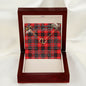 To My Beautiful Soulmate Necklace In Your Eyes I Have Found My Home Clan Cunningham Modern Tartan Everlasting Love Necklace