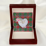 Gift To My Beautiful Girlfriend Valentine Necklace For Soulmate Anniversary Clan MacCulloch Tartan Everlasting Love Necklace,valentine necklace, necklace girlfriend, necklace for wife, cute necklaces for girlfriend, jewelry for girlfriend, to my soulmate necklace, to my future wife necklace,
