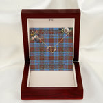 To My Beautiful Soulmate Necklace In Your Eyes I Have Found My Home Clan Anderson Modern Tartan Everlasting Love Necklace