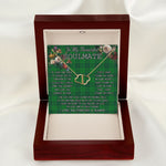 To My Beautiful Soulmate Necklace In Your Eyes I Have Found My Home Clan Erskine Hunting Tartan Everlasting Love Necklace