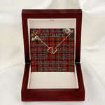 To My Beautiful Soulmate Necklace In Your Eyes I Have Found My Home Clan Innes of Moray Tartan Everlasting Love Necklace