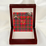 To My Beautiful Soulmate Necklace In Your Eyes I Have Found My Home Clan MacColl Tartan Forever Love Necklace Tartan Gift for Girlfriend Everlasting Love Necklace