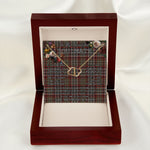 To My Beautiful Soulmate Necklace In Your Eyes I Have Found My Home Clan Nicolson Hunting Weathered Tartan Everlasting Love Necklace