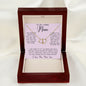 Gift For Caring Mom Form Son, To My Mom Necklace Gift For Mother's Day Mother's Day Everlasting Love Necklace