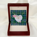 Gift To My Beautiful Girlfriend Valentine Necklace For Soulmate Anniversary Clan Urquhart Ancient Tartan Everlasting Love Necklace,valentine necklace, necklace girlfriend, necklace for wife, cute necklaces for girlfriend, jewelry for girlfriend, to my soulmate necklace, to my future wife necklace,